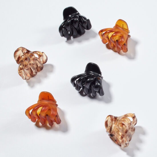 No-Slip Grip® Mini Octopus Claw Hair Clips 6pk_yyth (3)