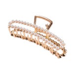 Open Cut Pearl Claw Clip 1pk image number 1.