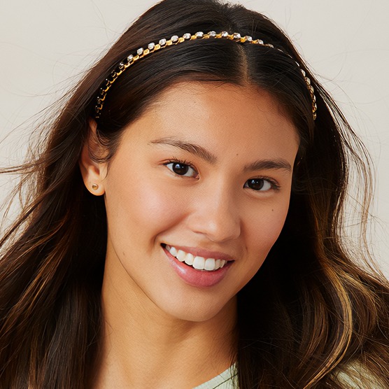 Rhinestone Headband 1pk