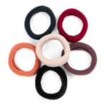 Tamera Ribbed Hosiery Hair Ties 6pk image number_yy (1)