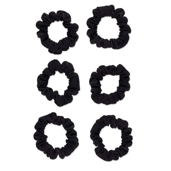 The Original Scrunchie® Mini Black 6pk