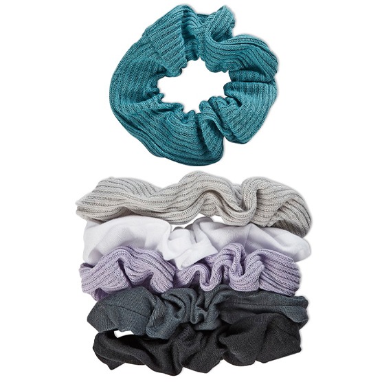 The Original Scrunchie® Textured & Solid 6pk (1)