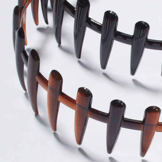 Tiger Tooth Headbands 2pk image number 2.0