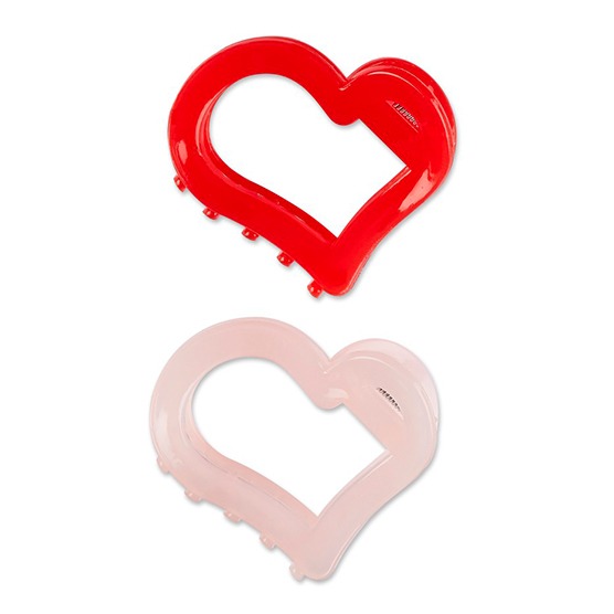 Unbreakable Heart Claw Clips 2pk image number 3.0